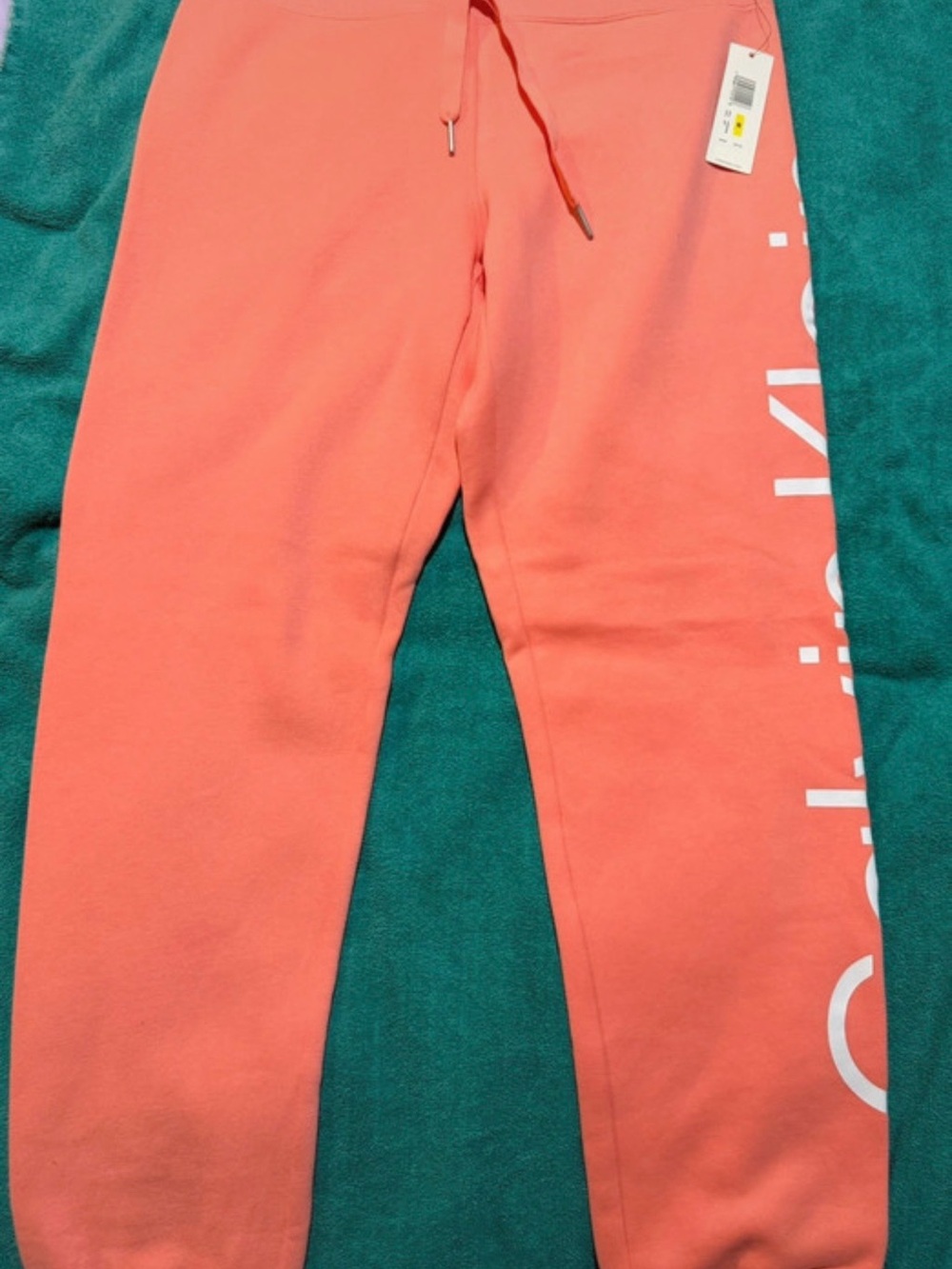 Women’s Coral Jogger Sweatpants with Side Logo